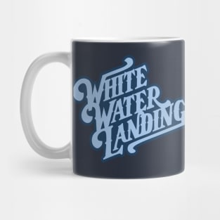 White Water Landing Log Flume Coaster Mug